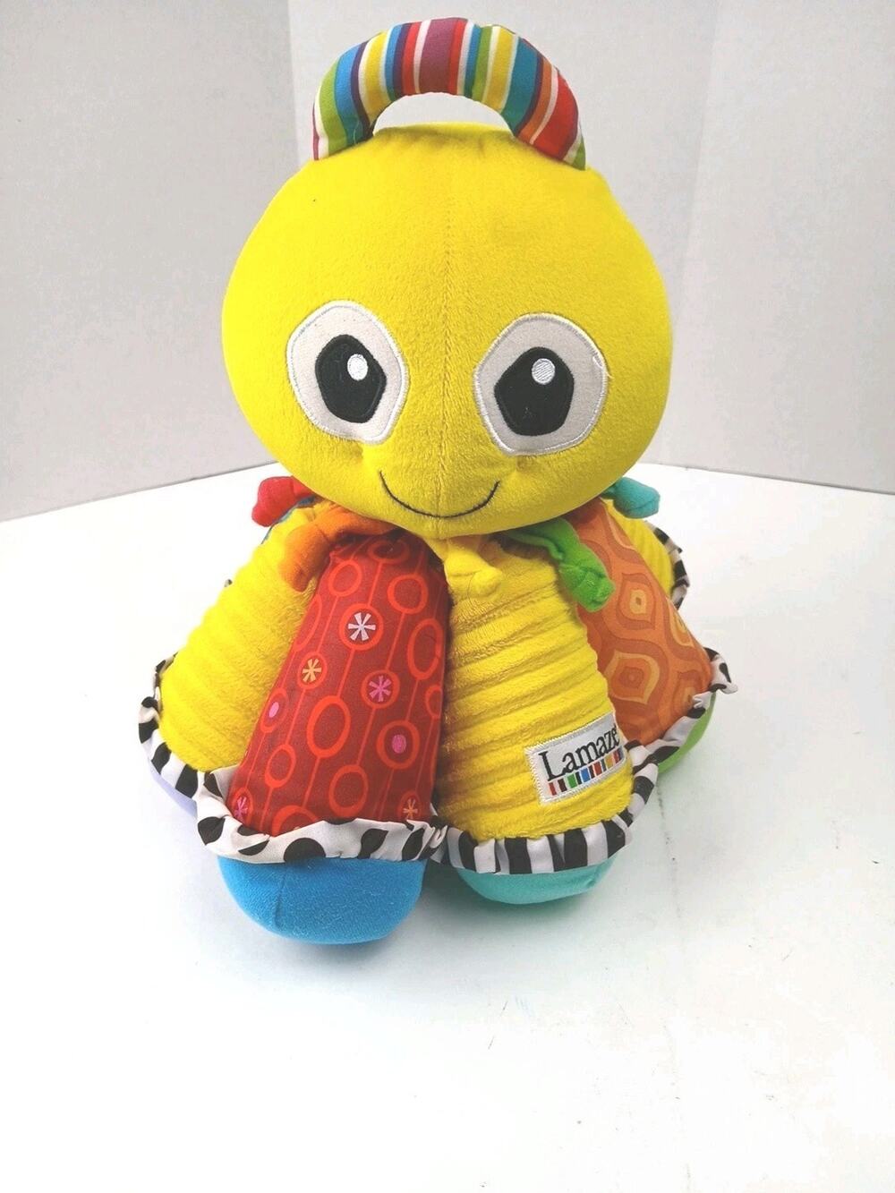 Lamaze Octotunes Musical Octopus Plush Tomy Baby Toy Educational Clean Working